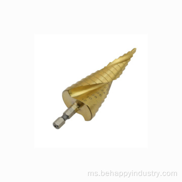 HSS Spiral Flute Step Cone Bit gerudi